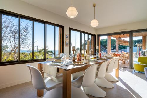 Villa Marie vue mer et piscine privée à Sete