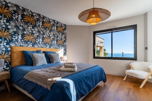 Villa Marie vue mer et piscine privée à Sete