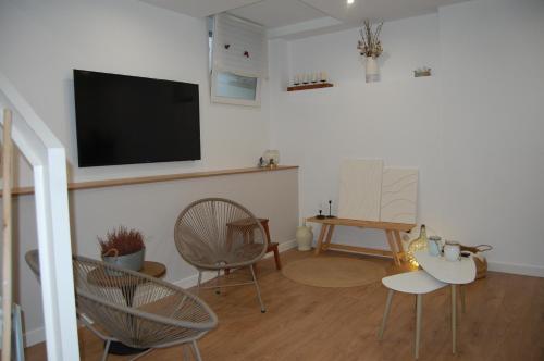 Apartamento con terraza