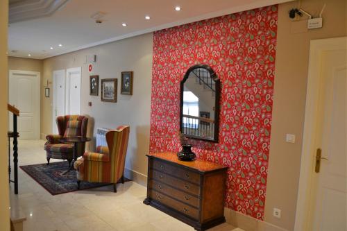 Posezení v ubytování Hotel Villegas