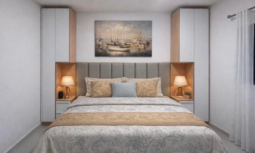 Bright Modern Apart Mountain View, 5 Min to Beach