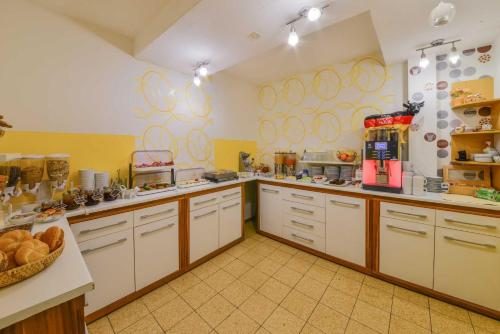 Кухня или мини-кухня в Hörners Landgasthof
