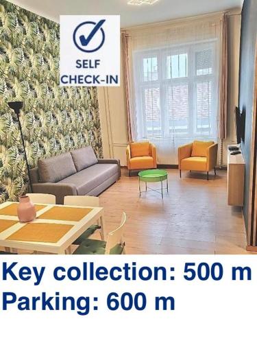 Rákóczi Residence 1274 I 3BR I 1 Free Parking I Self CHKN