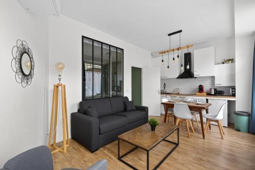 Charming 2-room loft-style apartment near Montmartre