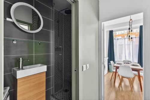 Charming 2-room loft-style apartment near Montmartre
