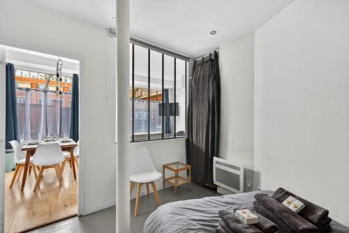 Charming 2-room loft-style apartment near Montmartre