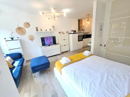 Kuchyňa alebo kuchynka v ubytovaní Comfortable city studio