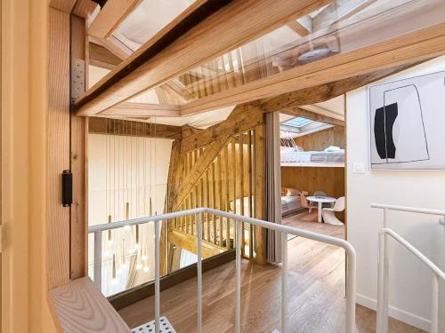Architect Renovated Family Duplex 4 bedrooms Opéra Lafayette AC 9p CCTV in Common Areas