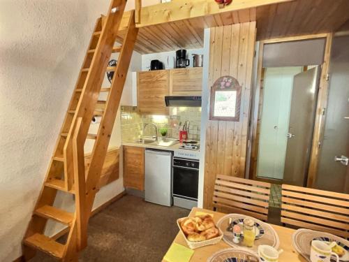 Studio mezzanine à Val d'Isère pour 3 pers. avec animaux & parking couvert