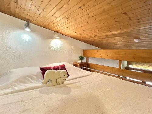 Studio mezzanine à Val d'Isère pour 3 pers. avec animaux & parking couvert