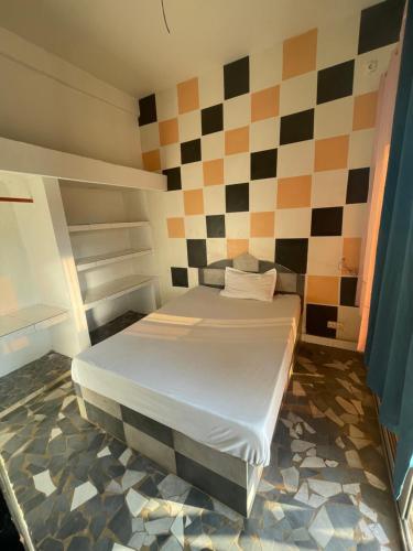 Llit o llits en una habitació de Villa Romaine
