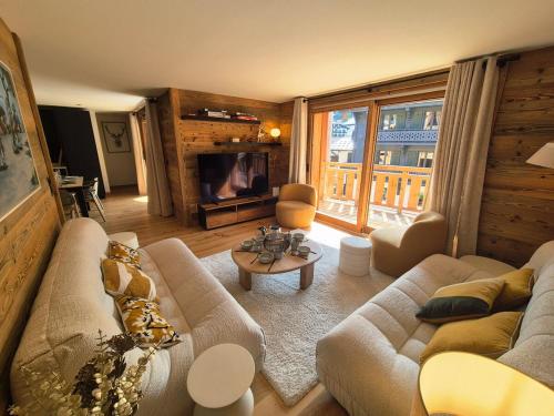 NAGANO 201 | LES GETS | Emplacement exceptionnel en face des pistes au cœur du village | Appartement neuf 3 chambres - 8 personnes