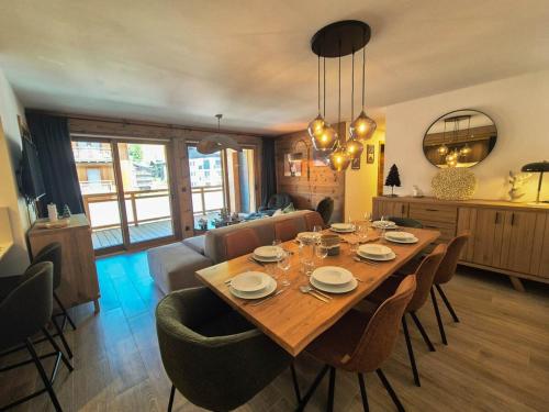 NAGANO 205 | LES GETS | Emplacement exceptionnel en face des pistes au cœur du village | Appartement neuf 3 chambres - 8 personnes