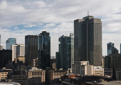 a view of a city with tall buildings at Delta Hotels by Marriott Montreal in Montréal