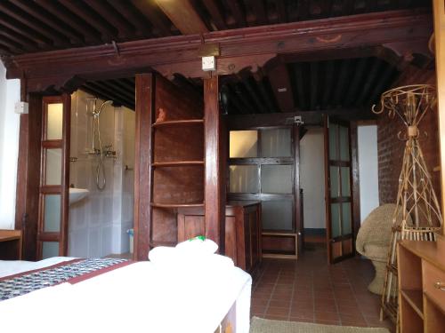 Koupelna v ubytování Hiranya Guest House