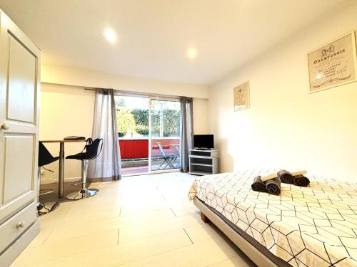 Ideal discovering Cannes terrace calm 1 kms from beaches