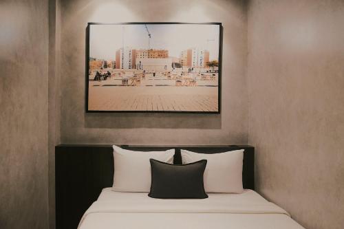 Krevet ili kreveti u jedinici u okviru objekta BRIX Hotel