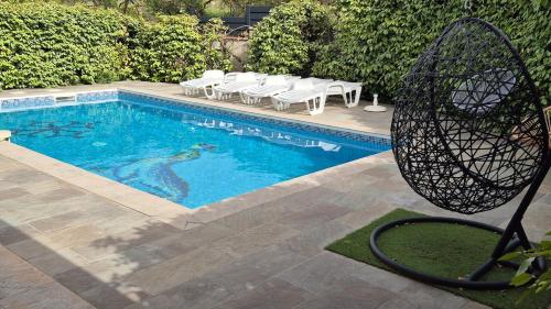 villa familiale piscine privé sans vis à vis