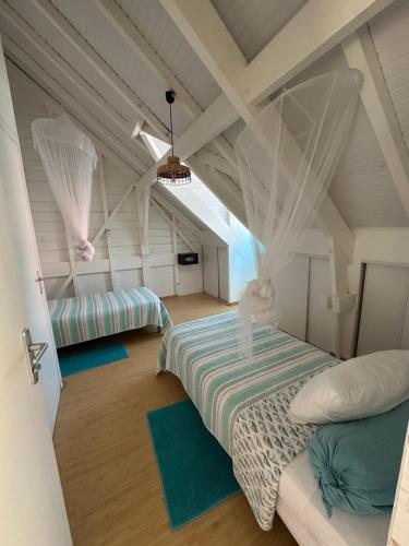 Krevet ili kreveti u jedinici u okviru objekta Résidence SIMONA