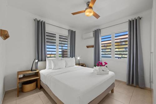 Llit o llits en una habitació de Villa Monte Azul
