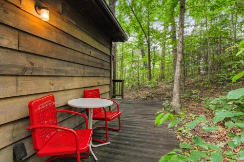 BEAR BOTTOMS Studio Twin Cabin HotTub TV Wifi photo 38