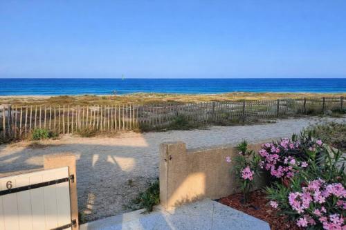 VILLA Face à la Mer Sur le Sable 6 CLIM A L'ETAGE