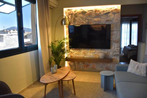 Lux, Seaview, Parking, TheAretsouPlace - Panorama, 1G WiFi, Netflix, Cosmote TV