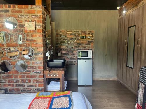 Virtuve vai virtuves zona naktsmītnē Bolt