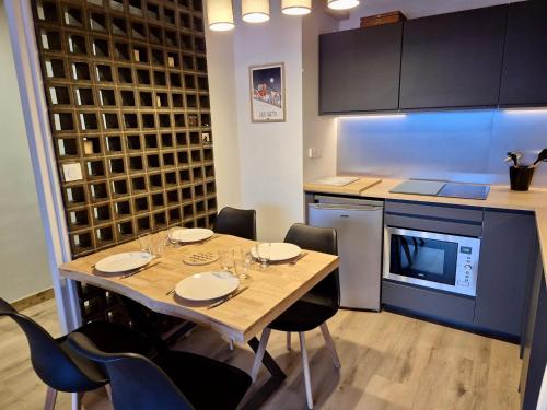 Appartement centre village Les Gets, 4 pax, parking