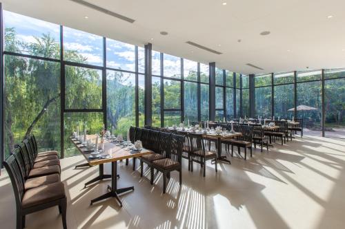 Restaurace v ubytování Thanh Tan Hot Springs By Fusion