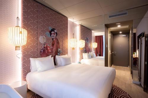 nhow Amsterdam Rai — Bedroom