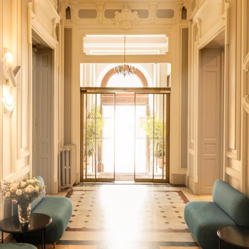 Ruang duduk di Hôtel Vendôme