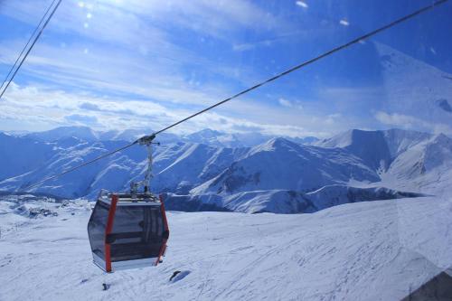 Apartments in New Gudauri en invierno