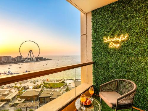WonderfulStay At JBR - Luxury Dubai Eye View Living - Beach Access - Brand New Luxury Apartments