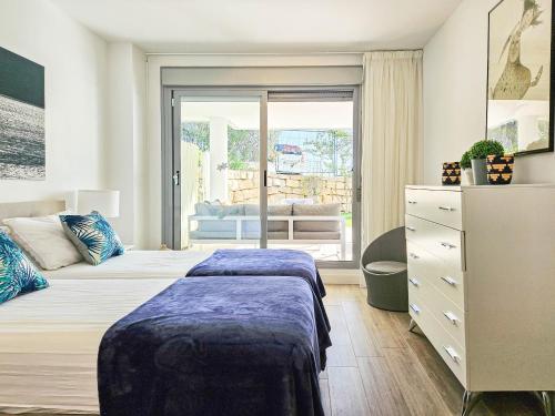 Garden level apt - 300 m to Cabopino Golf