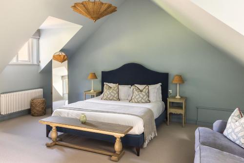 Llit o llits en una habitació de Saltmoore