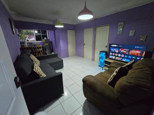 the best apartment in Santa Ana with its own cinema