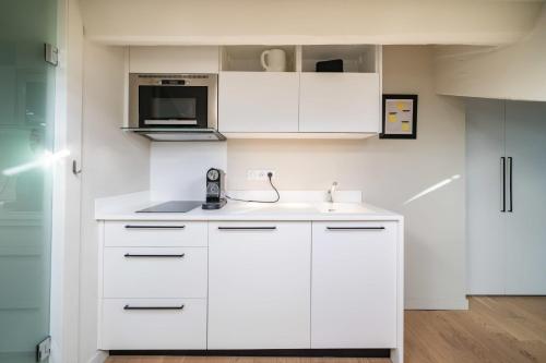Elegant renovated studio on the top floor Cannes city center