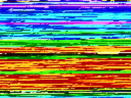 a close up of a computer screen with colored lines at Holiday Home Kalaranta by Interhome in Lihavanpää