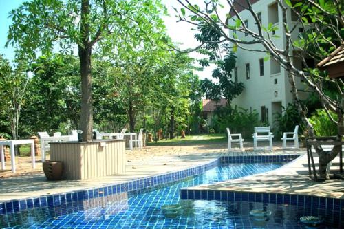 Bazén v ubytování River Resort & Spa nebo v jeho okolí