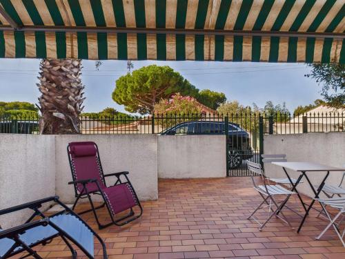 Grau d'Agde : Appartement 2 pièces, piscine, 4 pers. - FR-1-423-331