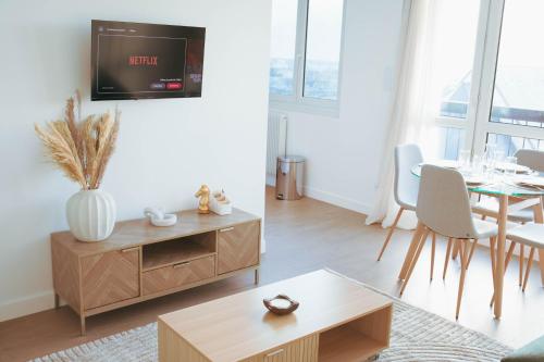 Appartement cosy avec vue dégagée, Centre du Mans
