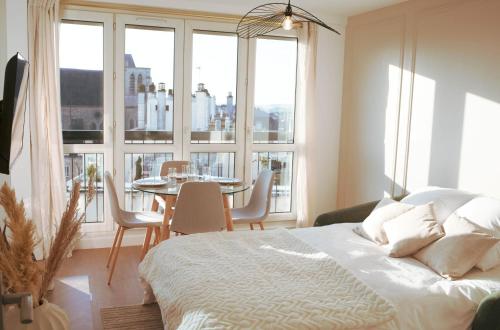 Appartement cosy avec vue dégagée, Centre du Mans