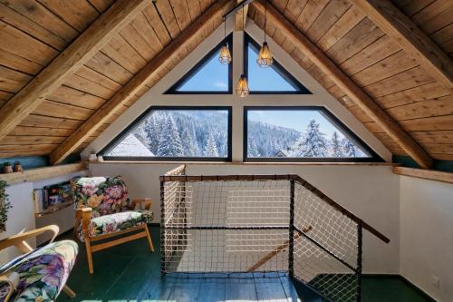 Zelená chalupa pod Klínovcem