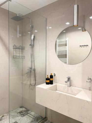 Kupatilo u objektu Moonlight Apartment