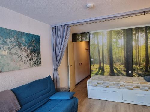 Studio lumineux pour 4 pers. au pied des pistes, balcon sud, animaux admis