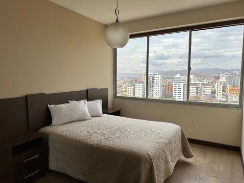 Llit o llits en una habitació de Paseo Recoleta