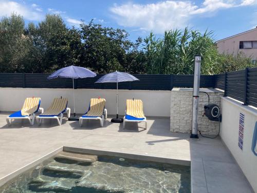 Villa LuRa in Pula mit Pool
