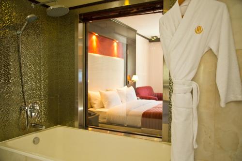 Ett rum på Golden Lili Resort & Spa