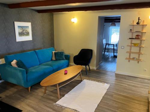 O zonă de relaxare la City View Loft
